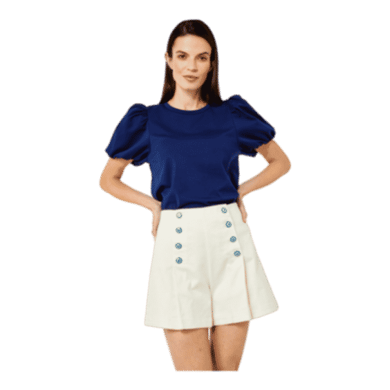 Button Side Shorts 