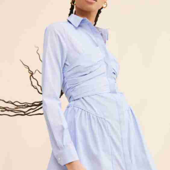 Evermore Corset Shirt Dress