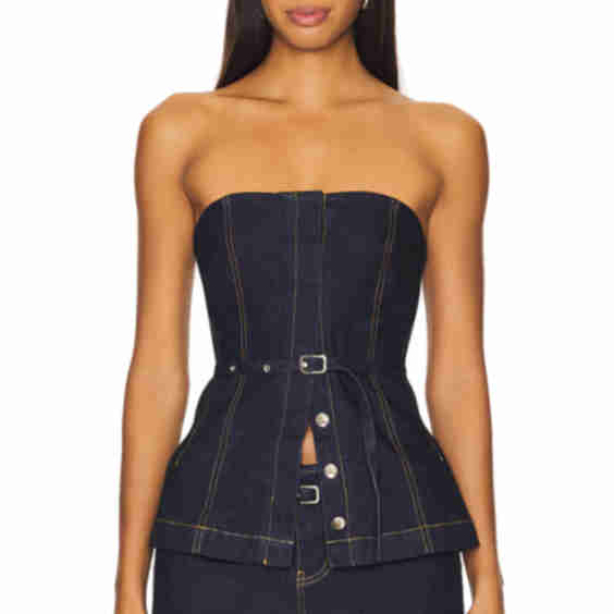Dusk Denim Bodice