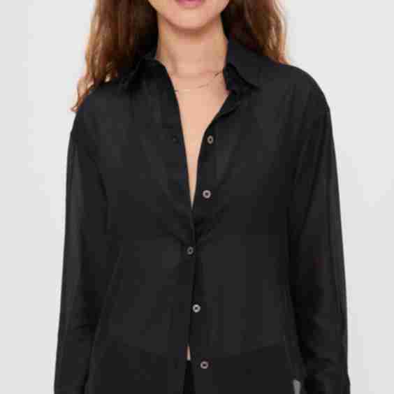 The Sheer Silk Shirt