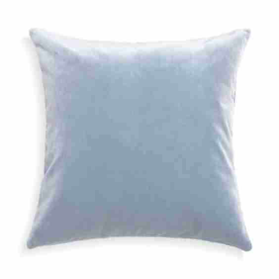 Sky Velvet Custom Pillow