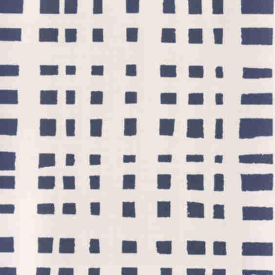 Ginger Navy Clay Coated Wallpaper