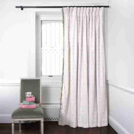 Thatcher Rose Custom Curtain