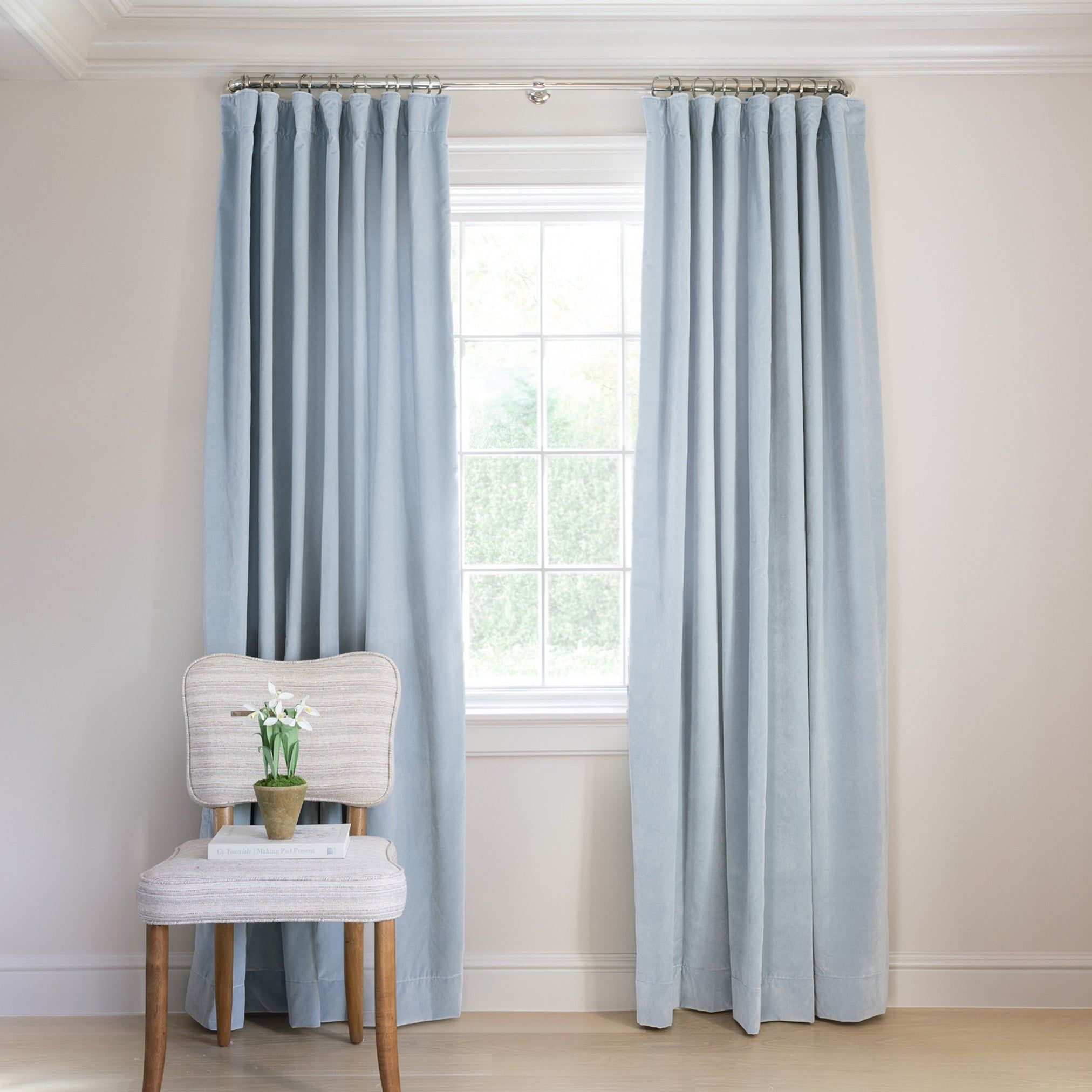 Pepper Home Fern Velvet Curtain