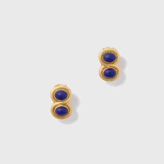 Light Earring Lapis