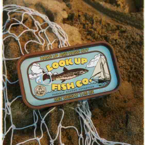 LookUp Vintage Fish Co Sardine Tin
