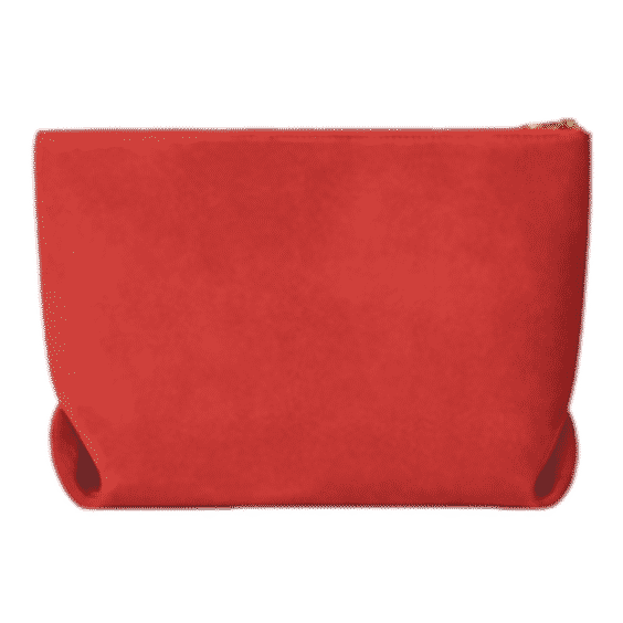 Suede Clutch
