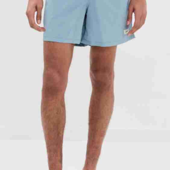 Solid Stone Swim Trunks