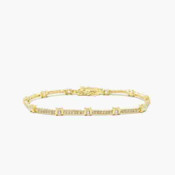 Hazel Dotted Tennis Bracelet
