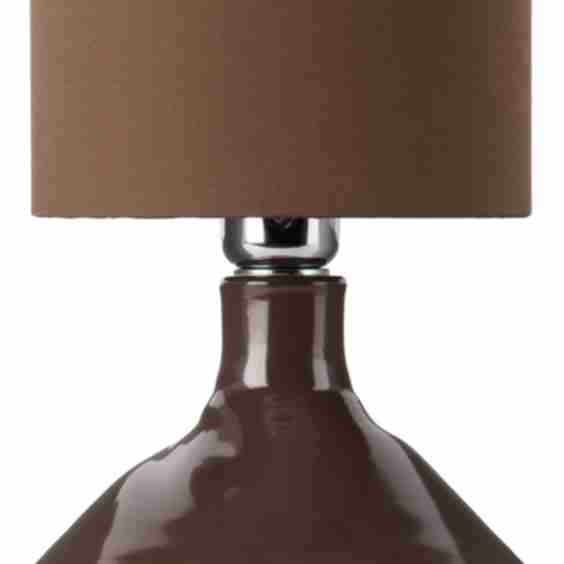 Cylindrical Glass Lamp