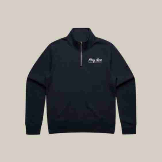 Play Nice Oversized Quarter Zip