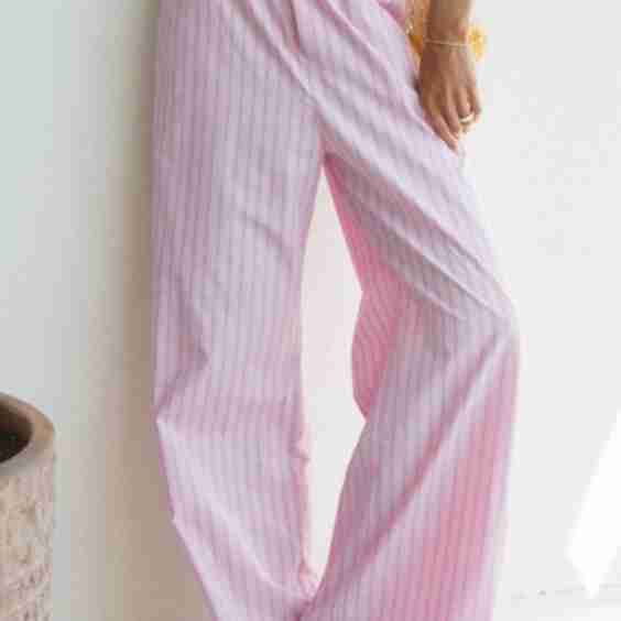 Trip Around The Sun Cotton Poplin Pants