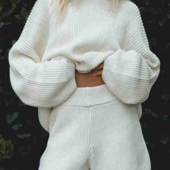 Slow Tide Cable Knit Shorts