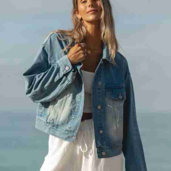 Lux Denim Jacket