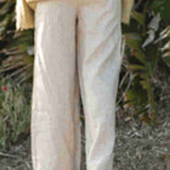 Slow Tide 100% Linen Drawstring Pants