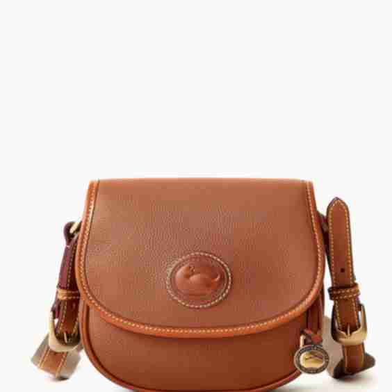 All Weather Leather Saddle Crossbody