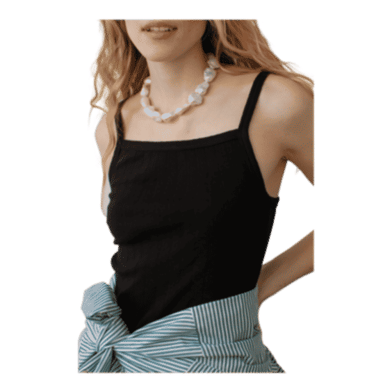The Pointelle Square Neck Tank Top