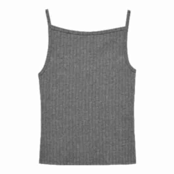 The Sweater Rib Spaghetti Tank