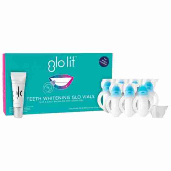 Glo Lit Teeth Whitening Vials + Lip Care