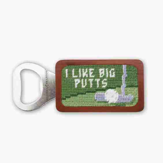 I Like Big Putts Needlepoint Bottle Opener