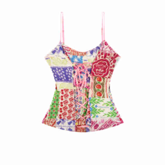 Candy Corset Top