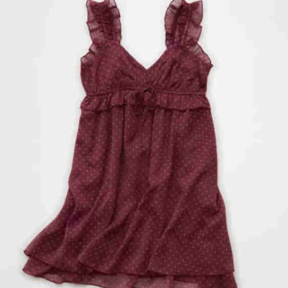 Ruffle Mini Dress 