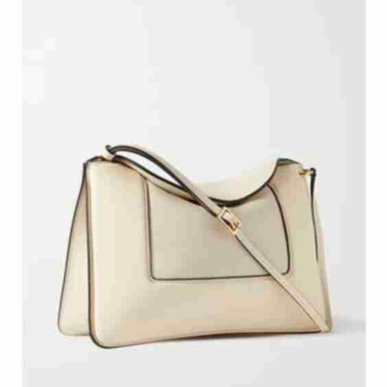 + Net Sustain Penelope Leather Shoulder Bag