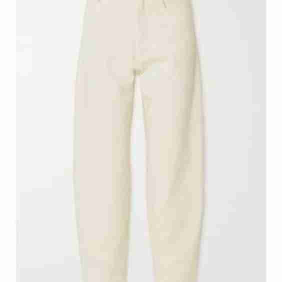 + Net Sustain Chamomile Organic Cropped High-Rise Tapered Jeans