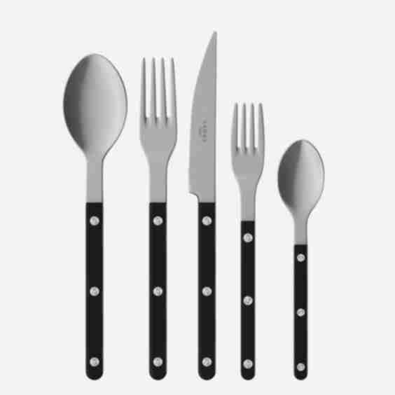 Bistrot Vintage Solid 24 Pieces Cutlery Set