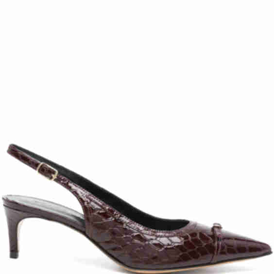 50 Mm Leather Pumps