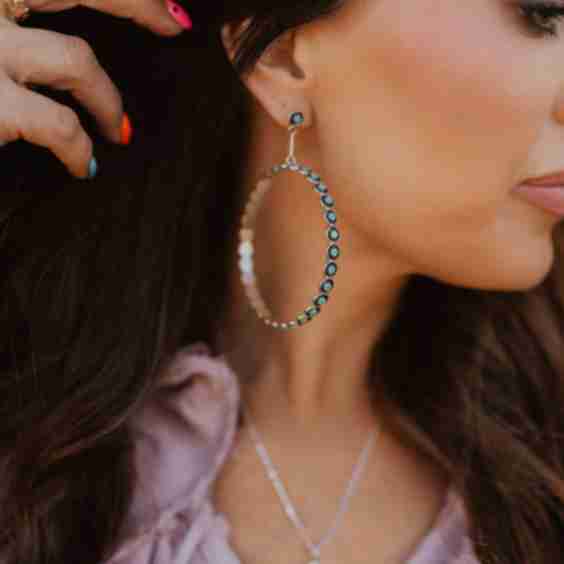 Original Betsy Earrings | Circle
