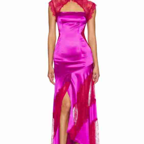 Partially Lined Gown