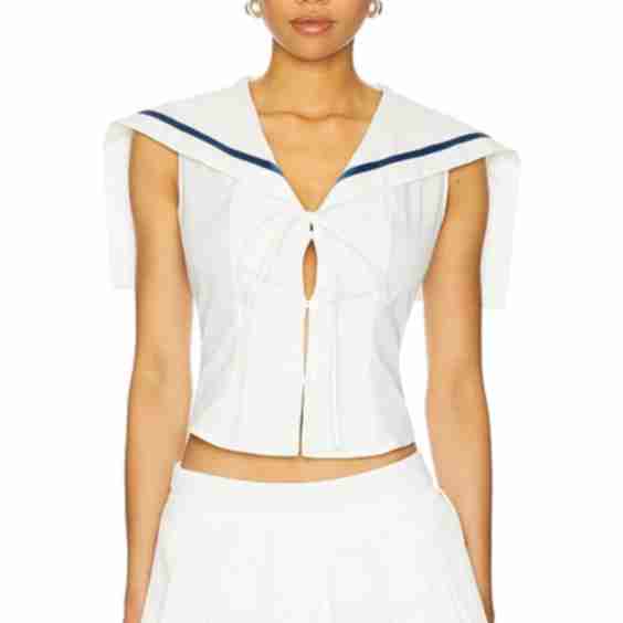 Sailor Corset Top