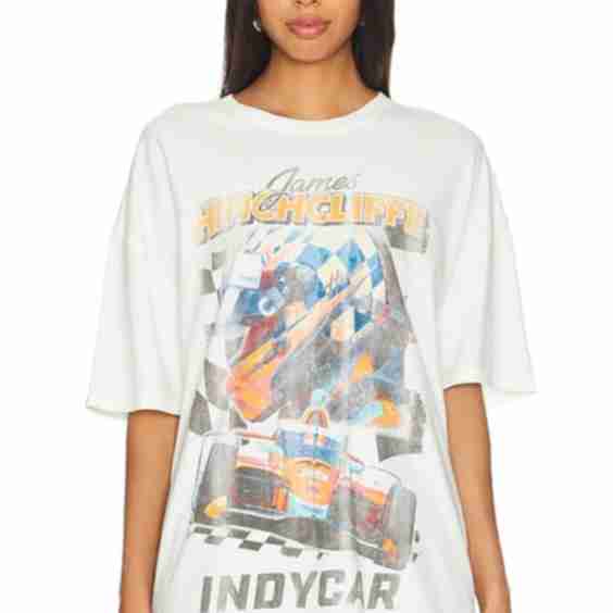 Indycar James Hinchcliffe Racing Boxy Tee