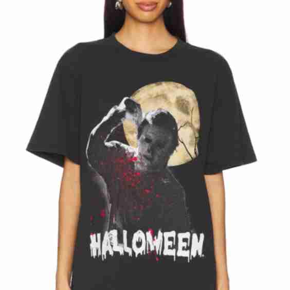 Halloween Moon Boxy Tee