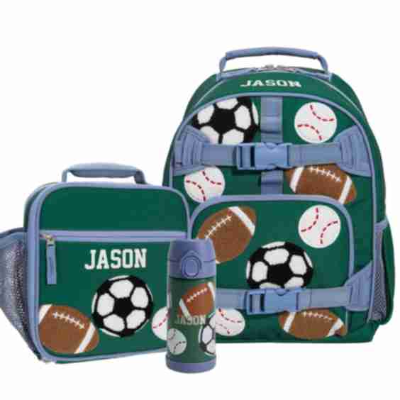 Mackenzie Green Sports Chenille Backpacks