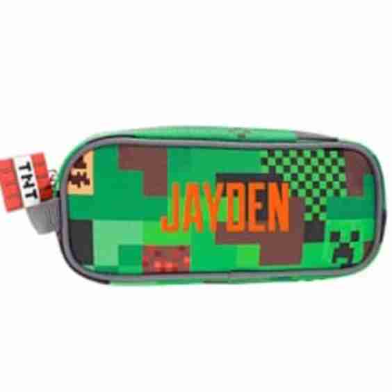 Mackenzie Minecraft Camo Pencil Case