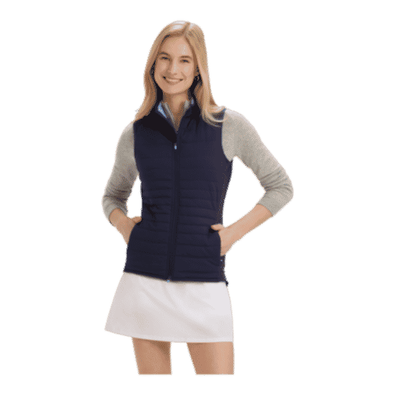 Quilted Knit Vest