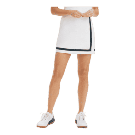 Striped Trim Skort