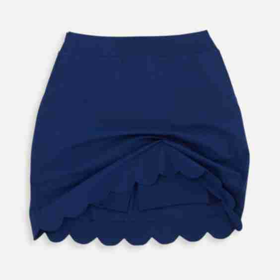 Scallop Hem Skorts