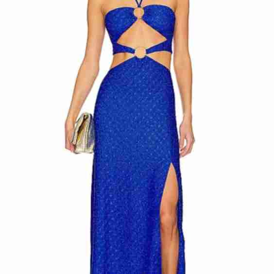 Brilla Double Loop Long Dress
