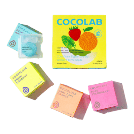 Cocofloss 4-Pack Happiness Set
