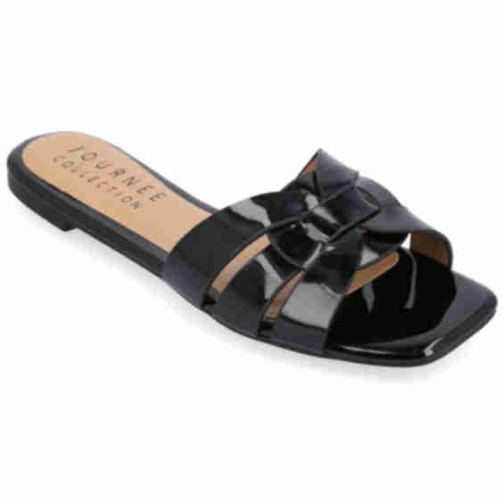 Arrina Wide Width Flat Sandals