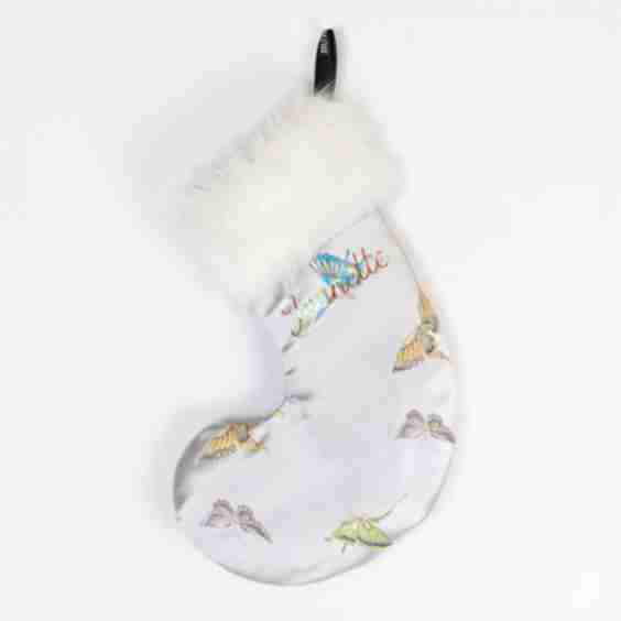 'Winter Wonderland' White Holiday Stocking
