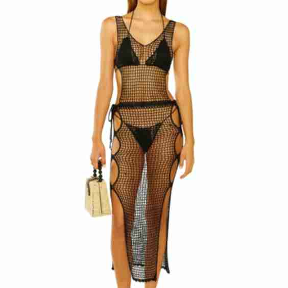 Make It Known Net Dress