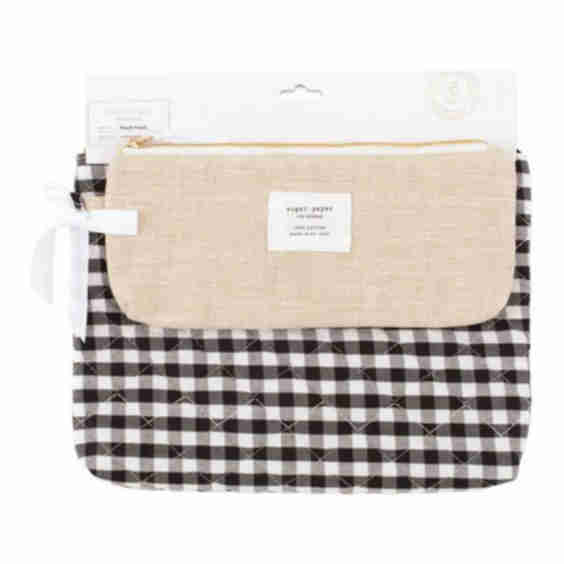 2pk Pencil Pouches 