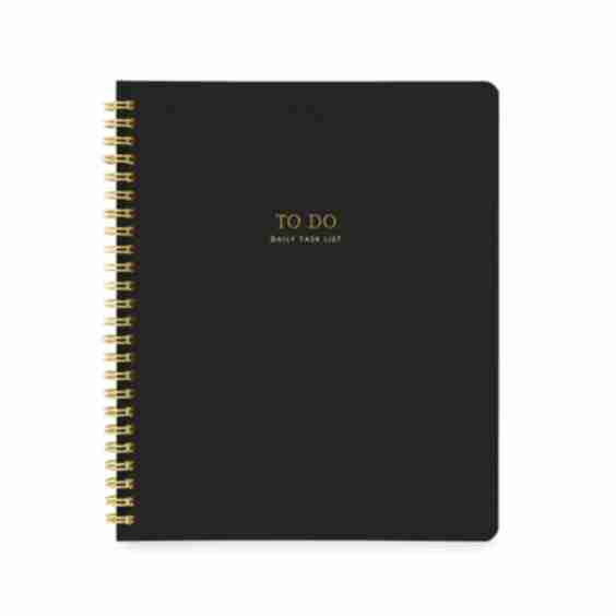 To Do Spiral Notebook