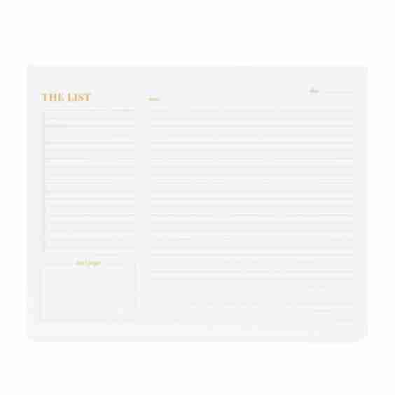 The List Pad