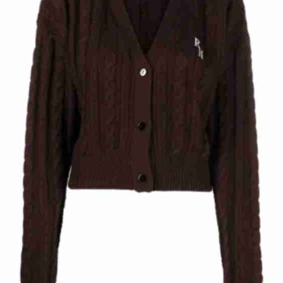 Wes Cable Knit Cardigan 