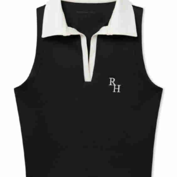 Michelle Sleeveless Polo Top 